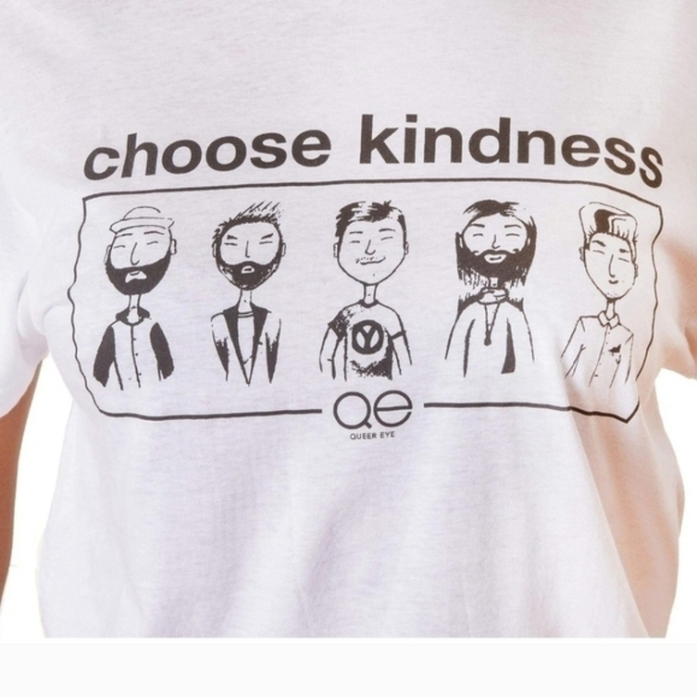 Queer Eye Pride "Choose Kindness" Shirt, NWT - Picture 3 of 3